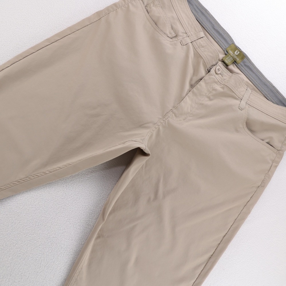 Rorie Whelan Golf Mens‎ Performance Chino Pants Tan Khaki 40x30 Straight Leg